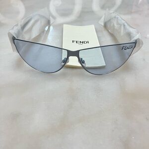 Fendi Black Cat-Eye Sunglasses